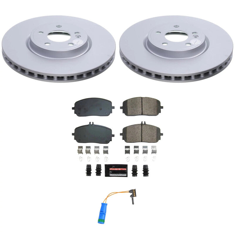 Power Stop 23-24 Mercedes-Benz EQB 250 Front Z23 Coated Brake Kit Brake Kits - Performance D&S PowerStop