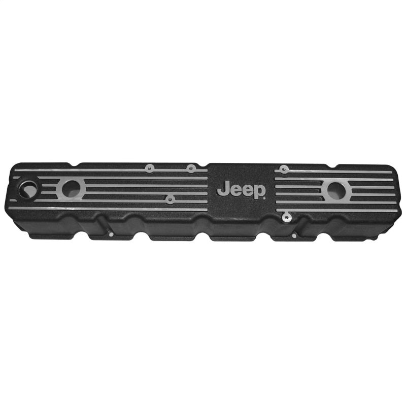 Omix 4.2L Aluminum Valve Cover with Jeep Logo Valve Covers OMIX