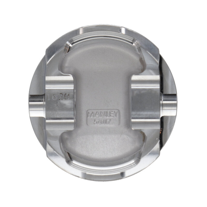 Manley Mitsubishi 4G63 Forged Dish Piston Set - 85.50mm Bore 10.50:1 Piston Sets - Forged - 4cyl Manley Performance