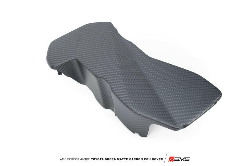 AMS Performance 2020+ Toyota GR Supra Carbon Fiber ECU Cover - Matte Carbon Engine Covers AMS
