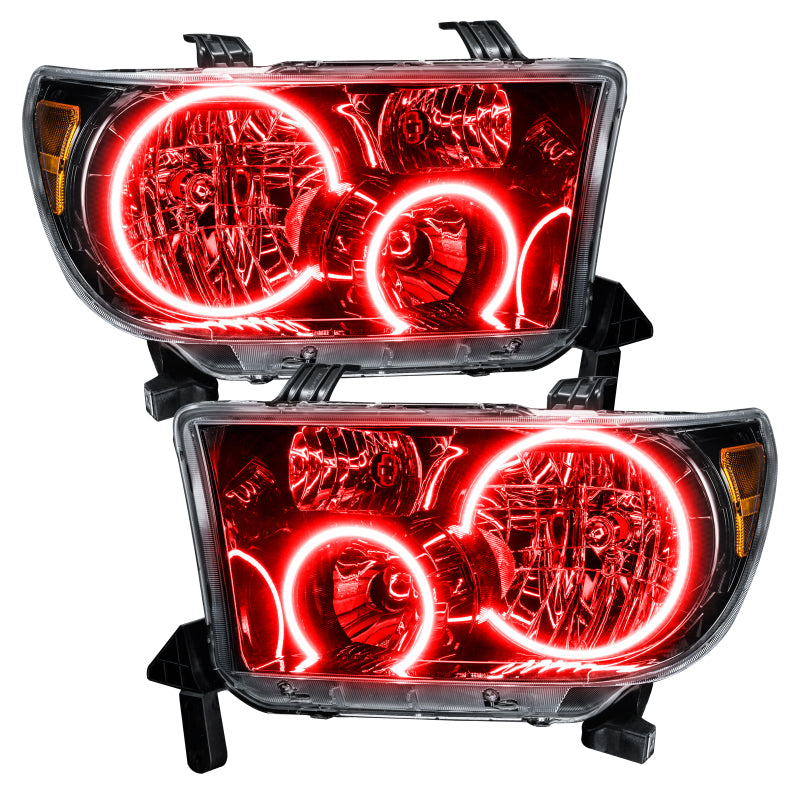 Oracle 07-11 Toyota Tundra Pre-Assembled Headlights - Black Housing - w/ BC1 Controller Headlights ORACLE Lighting