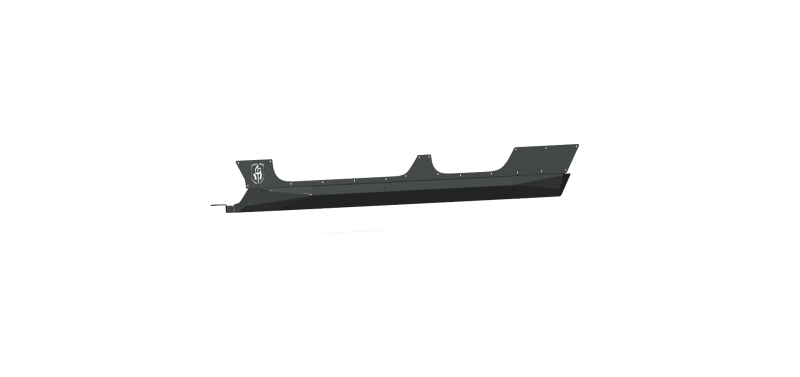 Road Armor 2020 Jeep Gladiator JT 4DR Stealth Rocker Armor Panel & Guard - Tex Blk Body Armor & Rock Rails Road Armor