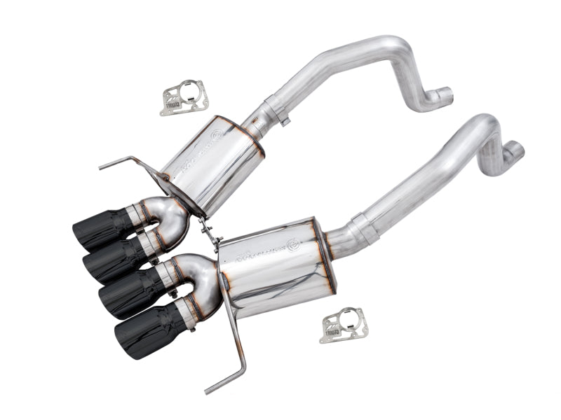 AWE Tuning 14-19 Chevy Corvette C7 Z06/ZR1 Touring Edition Axle-Back Exhaust w/Black Tips Axle Back AWE Tuning