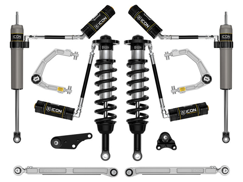 ICON 2024+ Toyota Tacoma 1.25in-3in Stage 7 Suspension System - Billet Coilovers ICON