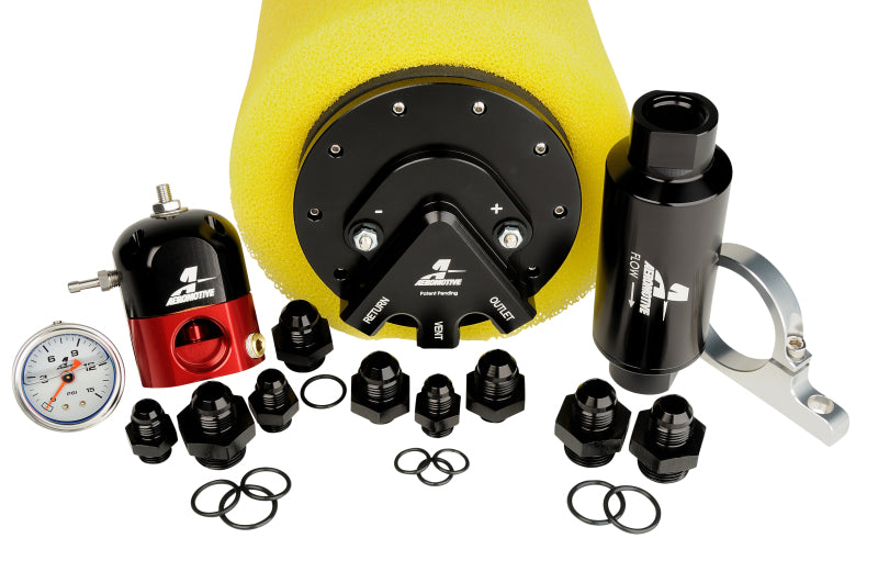 Aeromotive Phantom 340 Fuel System - Return Style Carb Fuel Systems Aeromotive