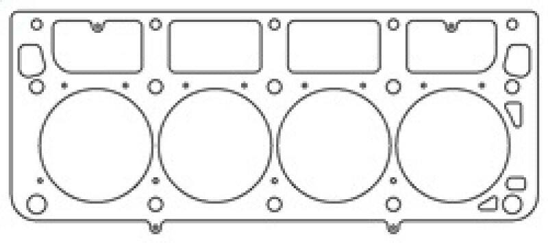 Cometic GM LS1 (w/M.I.D. Sleeves) 4.165 inch Bore .030 inch MLS Head Gasket Head Gaskets Cometic Gasket