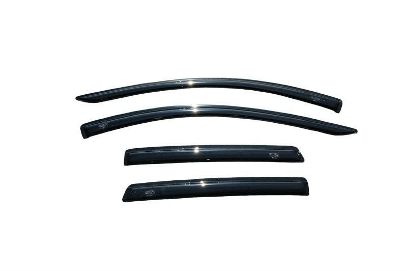 AVS 07-14 Ford Edge Ventvisor Outside Mount Window Deflectors 4pc - Smoke Wind Deflectors AVS