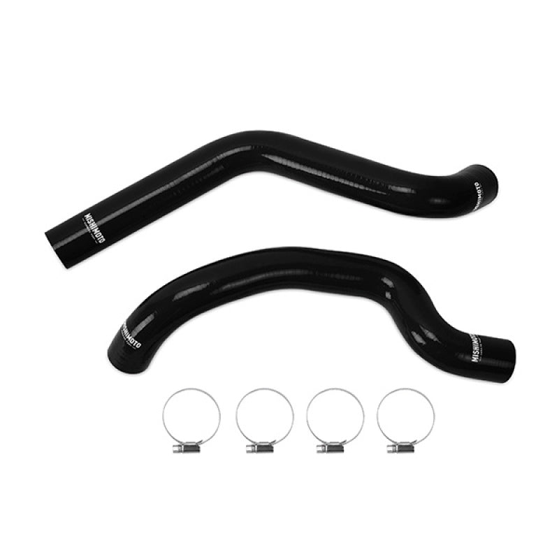 Mishimoto 07-11 Jeep Wrangler 6cyl Black Silicone Hose Kit Hoses Mishimoto