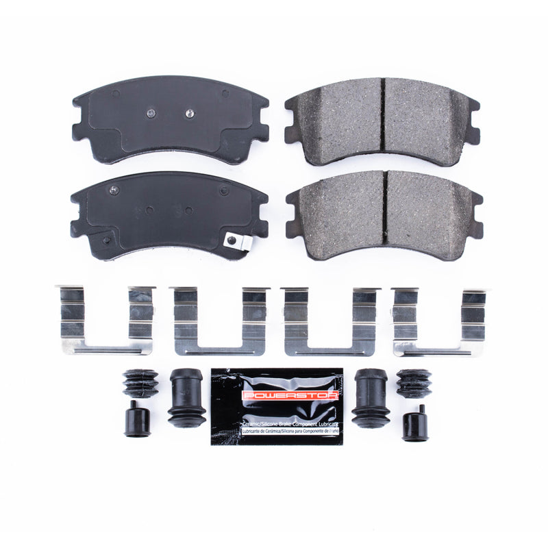 Power Stop 03-05 Mazda 6 Front Z23 Evolution Sport Brake Pads w/Hardware Brake Pads - Performance PowerStop