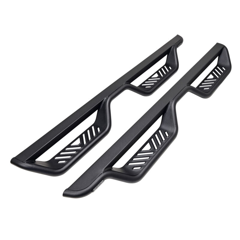 Westin 25-26 Toyota 4Runner Outlaw Drop Nerf Step Bars - Textured Black Nerf Bars Westin