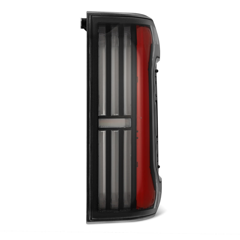 AlphaRex 24-25 Toyota Tacoma NOVA-Series LED Prismatic Tail Lights - Black Red Tail Lights AlphaRex