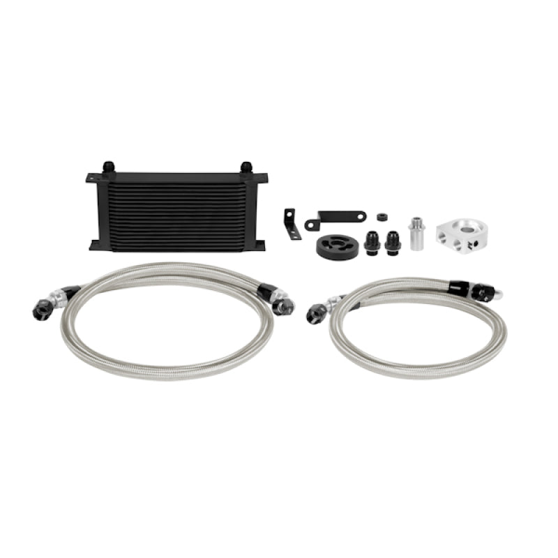 Mishimoto 08-14 Subaru WRX Oil Cooler Kit - Black Oil Coolers Mishimoto