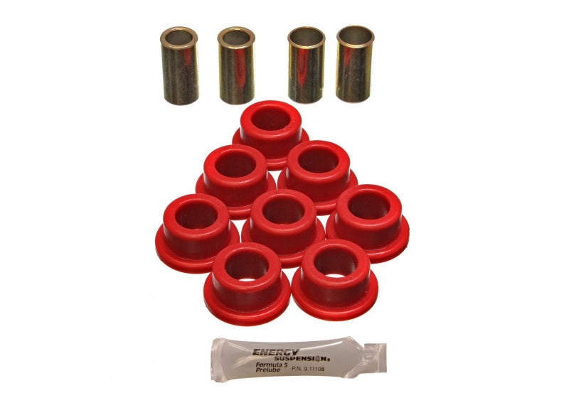 Energy Suspension 84-87 Chevy Corvette Red Rear Strut Rod Bushing Set Bushing Kits Energy Suspension
