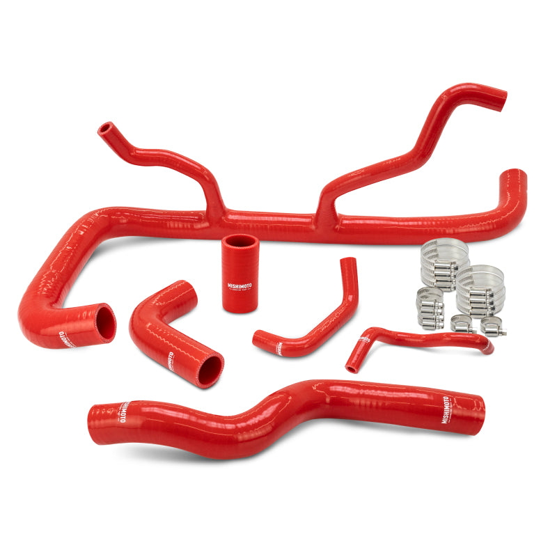 Mishimoto 2024+ Toyota Tacoma Silicone Coolant Hose Kit - AT - Red Radiator Hoses Mishimoto