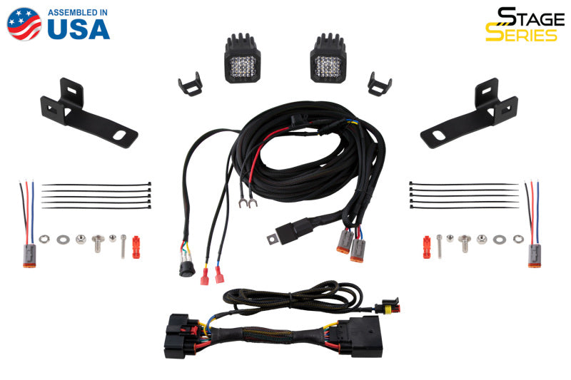 Diode Dynamics 15-20 Ford F-150 C2 Sport Stage Series Reverse Light Kit Light Accessories and Wiring Diode Dynamics