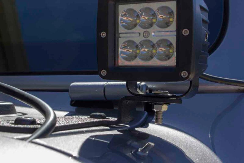 Fishbone Offroad 2018+ Jeep Wrangler JL Cowl Light Bracket Light Mounts Fishbone Offroad