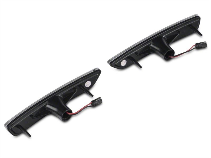 Raxiom10-14 Ford Mustang Axial Series LED Side and Quarter Marker Lights- Clear Light Accessories and Wiring Raxiom