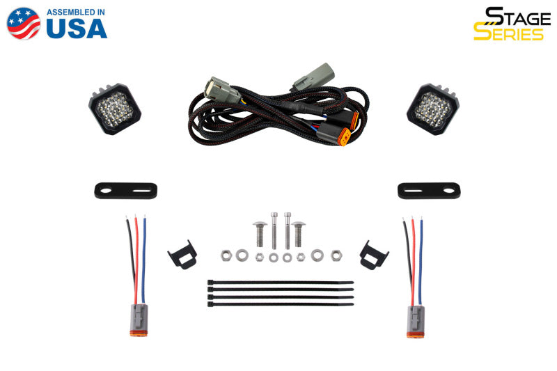Diode Dynamics 2022+ Ford Maverick C1 Sport Stage Series Reverse Light Kit Light Accessories and Wiring Diode Dynamics