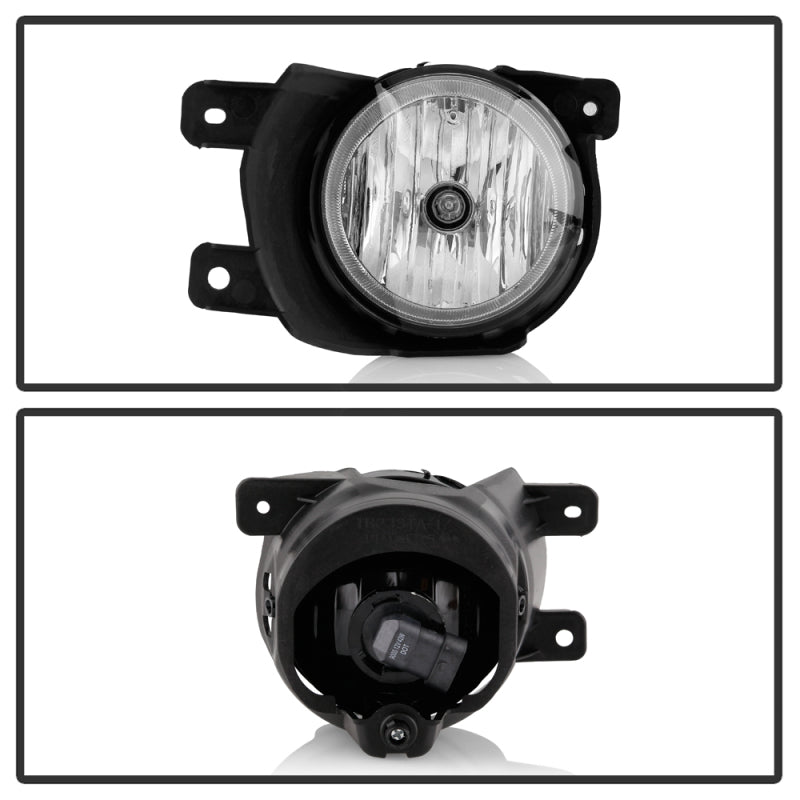 Spyder Toyota Sequoia 08-16 OEM Style Fog Lights w/OEM Fit Switch - Fog Bulbs-4145(Included) - Clear Fog Lights SPYDER