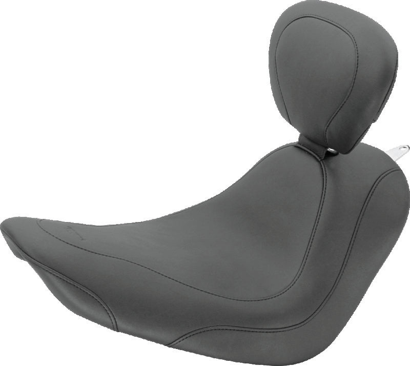 Mustang 15-21 Harley Freewheeler Standard Touring Deluxe 1PC Seat - Black One-Piece Motorcycle Seats Mustang Motorcycle