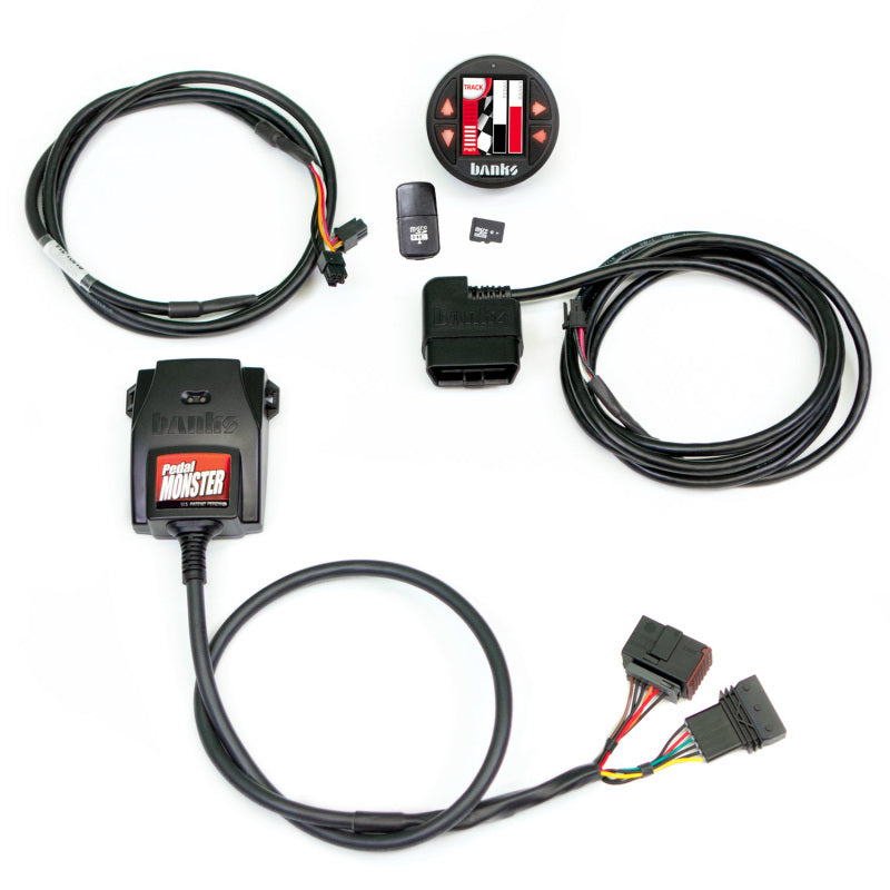 Banks Power Pedal Monster Kit w/iDash 1.8 DataMonster - TE Connectivity MT2 - 6 Way Throttle Controllers Banks Power