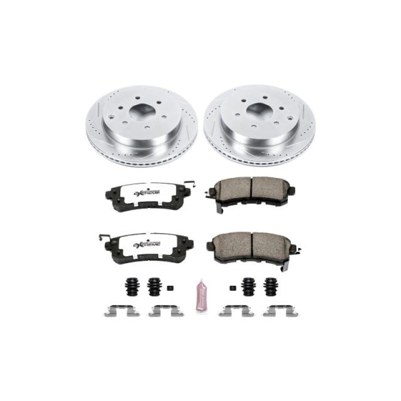 Power Stop 11-13 Infiniti QX56 Rear Z36 Truck & Tow Brake Kit Brake Kits - Performance D&S PowerStop