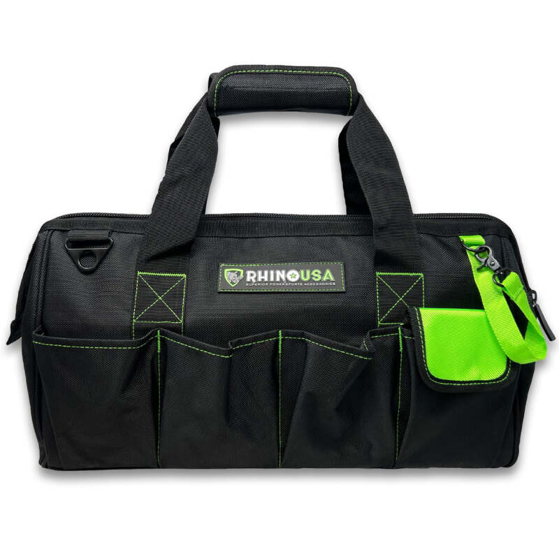 Rhino USA Heavy Duty Tool Bag (Black) Tool Storage Rhino USA