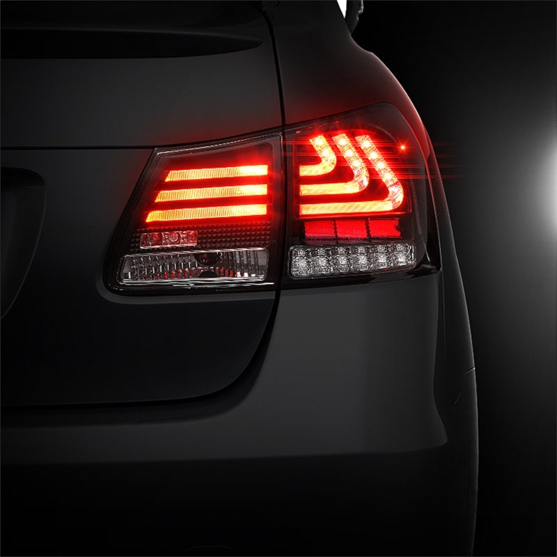 Spyder 07-11 Lexus GS 350 LED Tail Lights Black ALT-YD-LGS06-LED-BK Tail Lights SPYDER