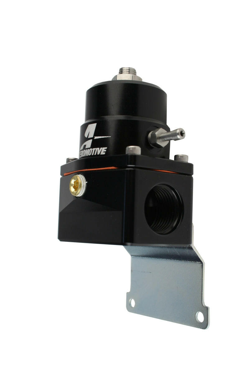 Aeromotive Adjustable EFI Regulator (2) -10 Inlet/-6 Return - Black Fuel Pressure Regulators Aeromotive