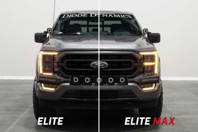 Diode Dynamics 2021+ Ford F-150 Elite Max LED Headlamps Light Accessories and Wiring Diode Dynamics