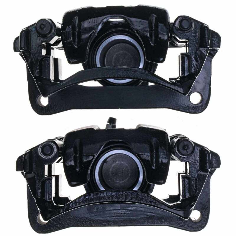 Power Stop 10-23 Lexus GX460 Rear Black Caliper - Pair w/Bracket Brake Calipers - Perf PowerStop