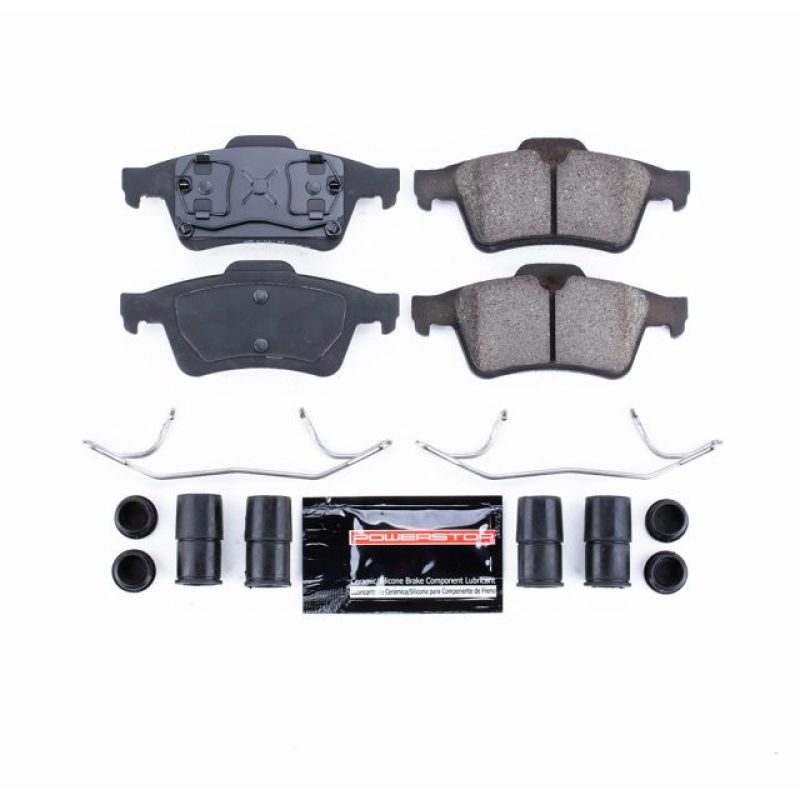 Power Stop 04-05 Mazda 3 Rear Z23 Evolution Sport Brake Pads w/Hardware Brake Pads - Performance PowerStop