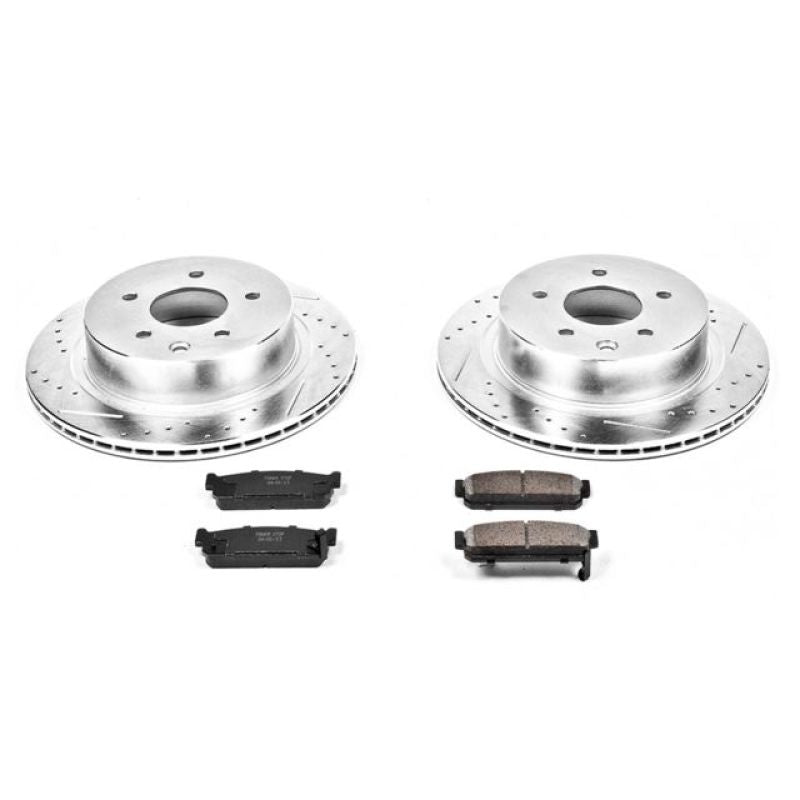 Power Stop 03-04 Infiniti M45 Rear Z23 Evolution Sport Brake Kit Brake Kits - Performance D&S PowerStop