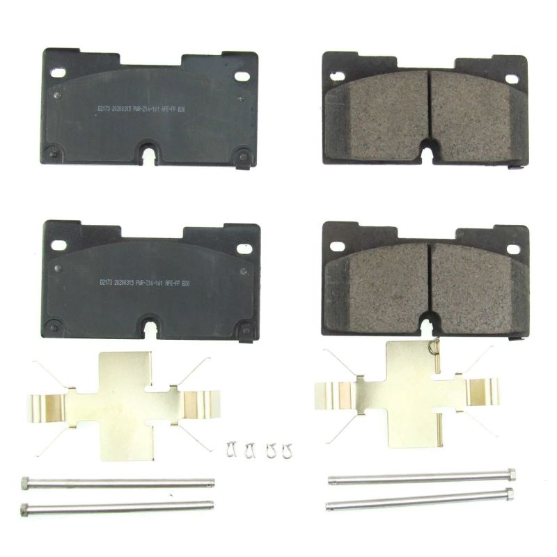 Power Stop 2019 Chevrolet Silverado 1500 Front Z17 Evolution Ceramic Brake Pads w/Hardware Brake Pads - OE PowerStop