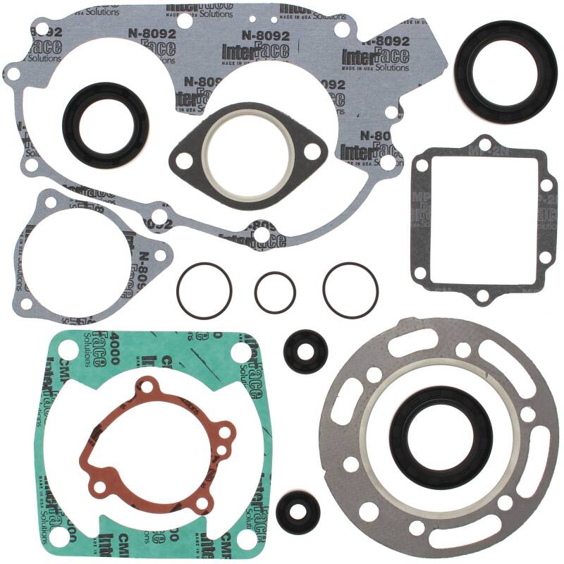 Vertex Gaskets 1993 Polaris 350L 2x4 Complete Gasket Kit w/ Oil Seals Engine Hardware Vertex Pistons