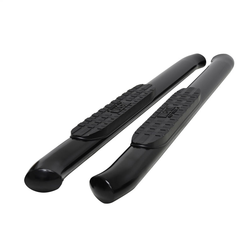 Westin 19-20 Chevrolet Silverado / GMC Sierra 1500 Reg Cab PRO TRAXX 4 Oval Nerf Step Bars - Black Nerf Bars Westin