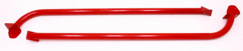 BMR 05-14 S197 Mustang Weld-On Tubular Subframe Connectors - Red Chassis Bracing BMR Suspension