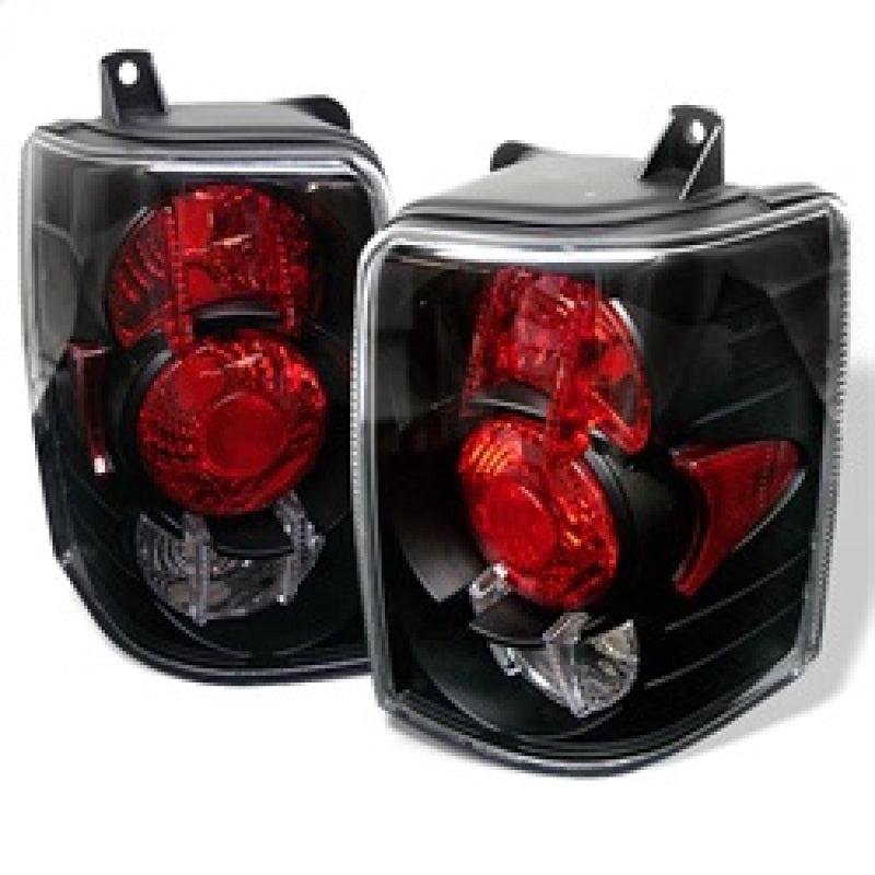 Spyder Jeep Grand Cherokee 93-98 Euro Style Tail Lights Black ALT-YD-JGC93-BK Tail Lights SPYDER