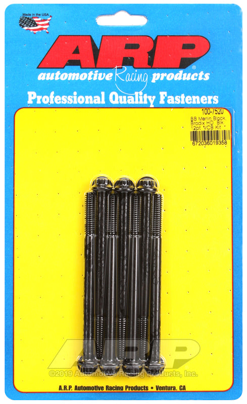 ARP Merlin Block BRodix Head BB 12pt Valve Cover Bolt Kit Hardware Kits - Other ARP