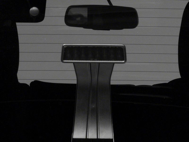 Raxiom 07-18 Jeep Wrangler JK Axial Series Hyper Flash LED Third Brake Light- Smoked Brake Lights Raxiom