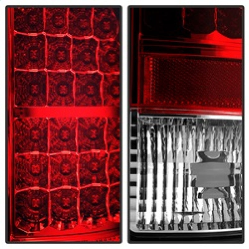 Spyder Chevy Suburban/Tahoe 1500/2500 00-06 LED Tail Lights Red Clear ALT-YD-CD00-LED-RC Tail Lights SPYDER