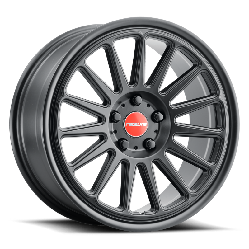 Raceline 315B Grip 17x8in / 5x120 BP / 35mm Offset / 74.1mm Bore - Satin Black Wheel Wheels - Cast Raceline