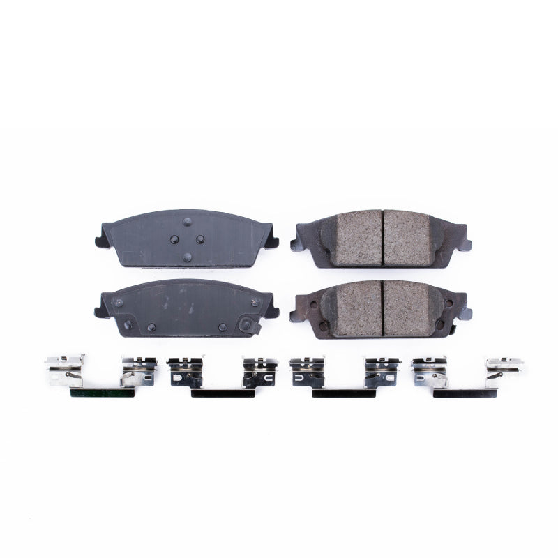Power Stop 15-19 Cadillac Escalade Rear Z17 Evolution Ceramic Brake Pads w/Hardware Brake Pads - OE PowerStop