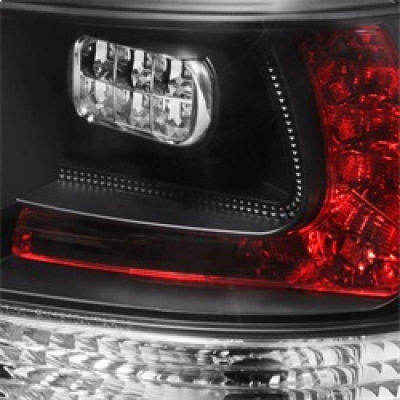 Spyder Volkswagen Touareg 03-07 LED Tail Lights Black ALT-YD-VTOU04-LED-BK Tail Lights SPYDER