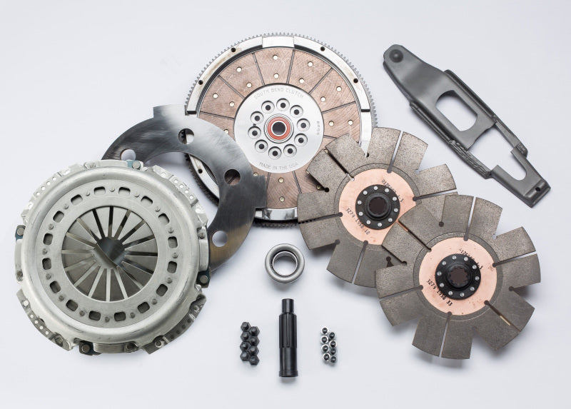 South Bend Clutch 08-09 Ford 6.4L ZF-6 SFI Comp Dual Disc Clutch Kit (3850lb Load) Clutch Kits - Multi South Bend Clutch