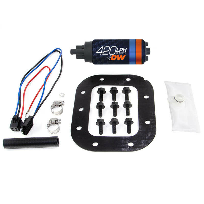 Deatschwerks DW420 Series 420lph In-Tank Fuel Pump w/ Install Kit For Corvette 86-89 5.7L Fuel Pumps DeatschWerks