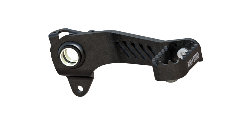 Burly Brand MX Style Brake Pedal - Black Pedals Burly Brand