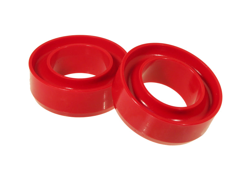 Prothane 02-04 Dodge Ram 2wd Front Coil Spring 2in Lift Spacer - Red Spring Insulators Prothane