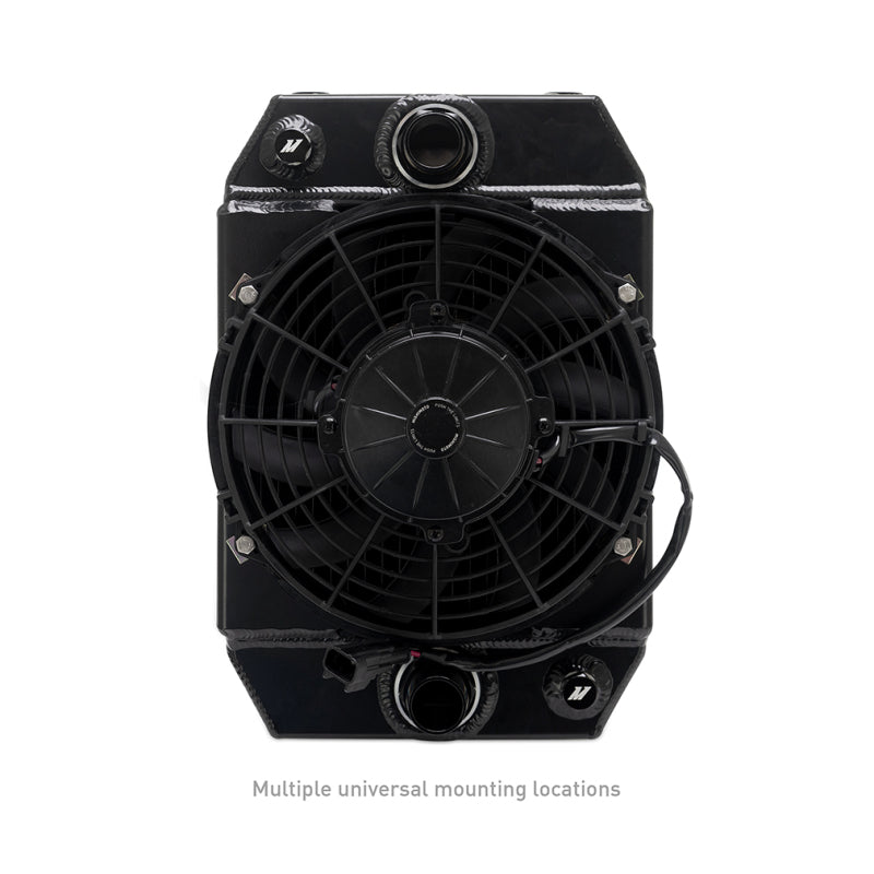 Mishimoto Universal Drag Race Performance Aluminum Radiator - Black Radiators Mishimoto