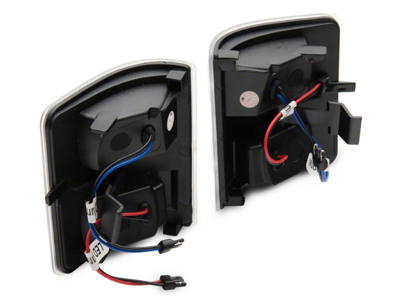 Raxiom 11-16 Ford F-250/F-350 Super Duty Axial Series LED Switchback Side Mirror Marker Lamps- Clear Sidemarkers & Indicators Raxiom